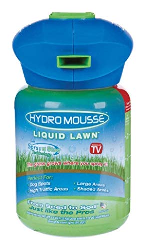 Hydro Mousse Liquid Lawn System - Grow Grass Where You Spray It - Made in USA