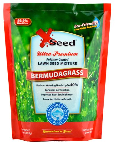 X-Seed Moisture Boost Plus Bermuda Grass Lawn Seed 3-Pound