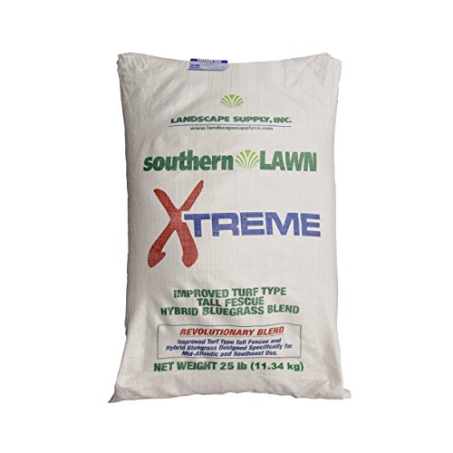 The Turf and Garden Store - southernLAWN XTREME Premium Blue Tag Certified Turf Type Tall Fescue 25 Pounds