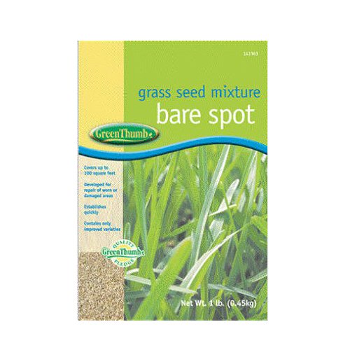 Barenbrug USA Green Thumb 141363 Bare Spot Sun and Shade Grass Seed Mixture 1-Pound