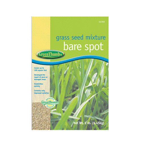 Barenbrug USA Green Thumb 141363 Bare Spot Sun and Shade Grass Seed Mixture 1-Pound