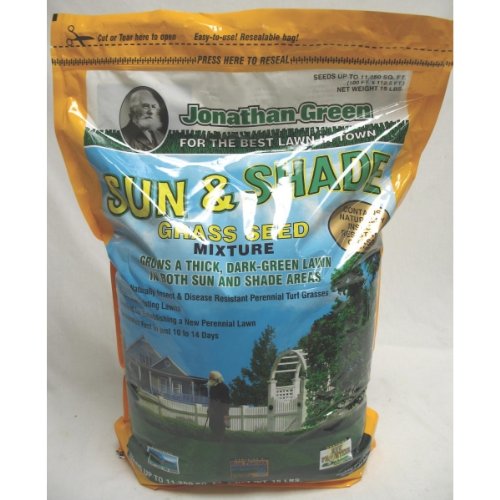 Jonathan Green Sun And Shade Grass Seed 15-pound