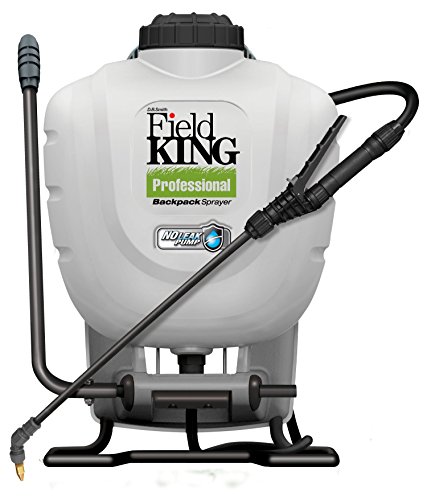 Field King Professional 190328 No Leak Pump Backpack Sprayer For Killing Weeds In Lawns And Gardens