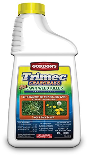 Gordons 761140 Trimec Crabgrass Plus Lawn Weed Killer ~ Pint