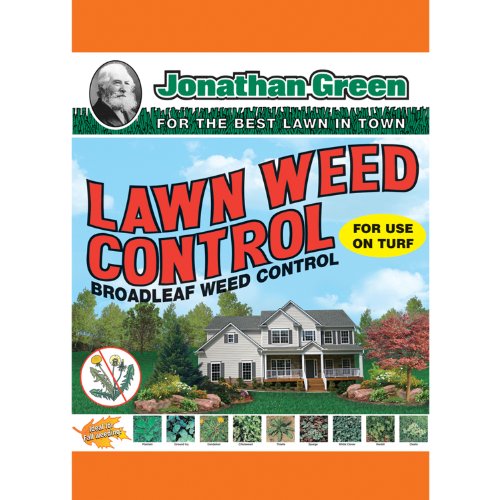 Jonathan Green 12195 Lawn Weed Control Broadleaf Fertilizer 5000 Square Feet 10 Lb Bag