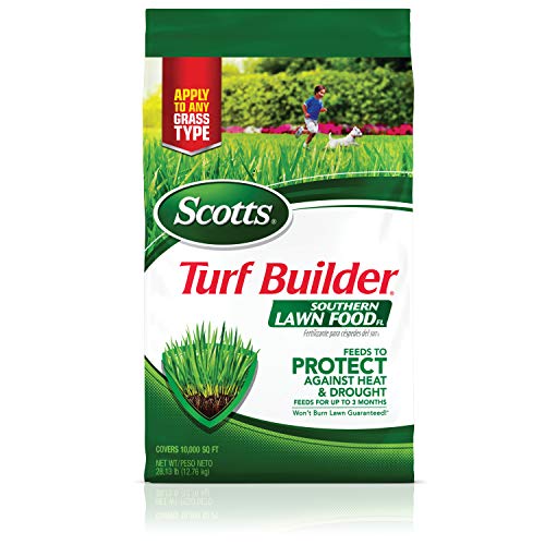 Scotts 20225 Turf Builder Southern Lawn FoodFL-10000 Fertilizer Protects Against Heat and Drought Feeds for Up to 3 Months Apply to Any Grass Type 10000 sq ft