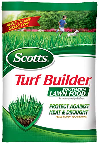 Scotts Turf Builder Southern Lawn Food F 1406 lb - Florida Lawn Fertilizer - Protect Against Heat and Drought Feeds for Up to 3 Months Apply to Any Grass Type - Covers 5000 sq ft
