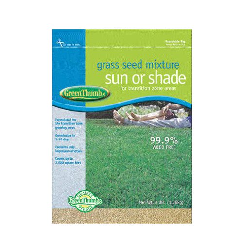 Barenbrug USA Green Thumb 531515 Premium Tall Fescue Grass Seed 3-Pound