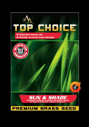 Top Choice 17629 Sun and Shade Grass Seed Mixture 10-Pound