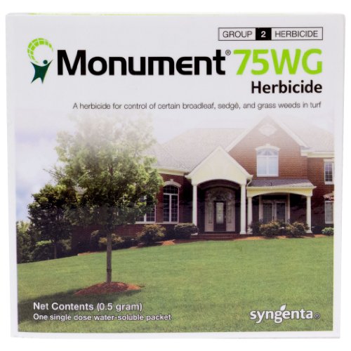 Monument 75 WG Selective Herbicide for Warm Season Turf Grasses-1 pack 05 g