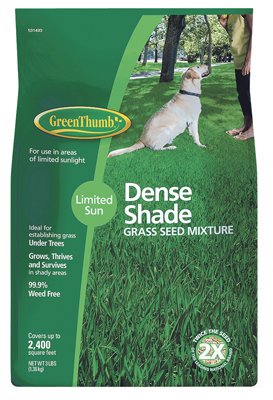 Barenbrug 531493 Green Thumb 3LB Shady Grass Seed