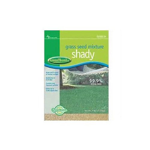Barenbrug Usa Green Thumb 55555 Shady Grass Seed 25-pound