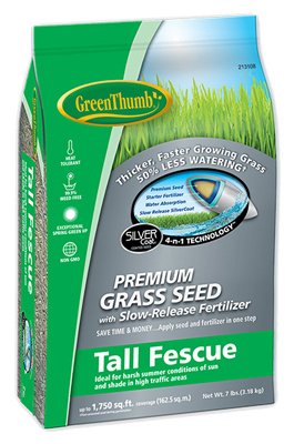 DLF GREUN235 Green Thumb 7 lb Tall Fescue Seed