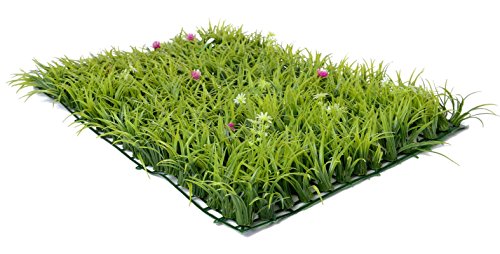 Artificial Grass Garden Decoration Lawn 3D Wall StickersArtificial Green Grass Wall Background Decoration 16in x 24in CP03