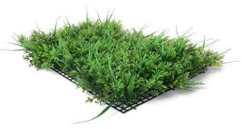 Artificial Grass Garden Decoration Lawn 3D Wall StickersArtificial Green Grass Wall Background Decoration 16in x 24in CP04