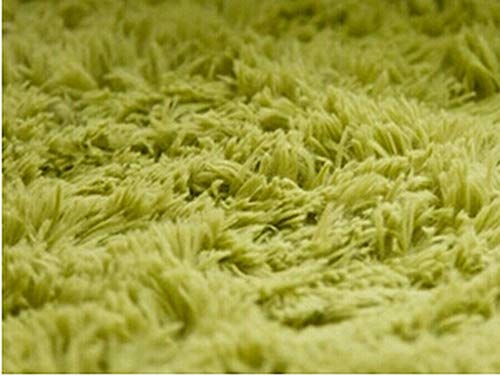 2X3M Carpet 45Cm Thicken Large Rug of Living Room Area Rug Plush Carpet for Dinning Bedroom Round Red Green Wool Car Mats SoftGrass Green50X80X45Cm
