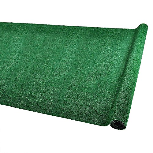 Cypress Shop Synthetic Grass Mat Artificial Landscape Fake Turf Soft Grass Like Natural Durable UV Resistant Washable Indoor Outdoor Use Lawn Garden Home Yard Decor 65 x 6 feet Updraded Green