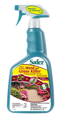 Safer Brand 32 oz Fast Acting Weed Grass Killer Spray  5055