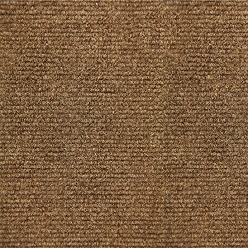 Ribbed Carpet Tiles Residential Flooring Self Adhering 18x18 16 Tile Pack 36 Sqft Color Bark Model  Outdoor Hardware Store