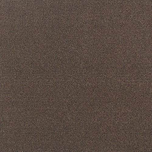 Ribbed Carpet Tiles Residential Flooring Self Adhering 18x18 16 Tile Pack 36 Sqft Color Brown Model  Outdoor Hardware Store