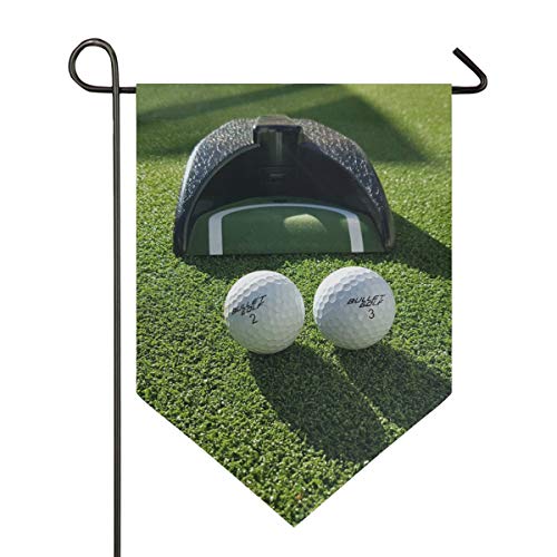 XiangHeFu Garden Flag Vintage Golf Grass Sport 28x40 Inches 28x40 Double Sided Banner for Home Indoor Outdoor Decor