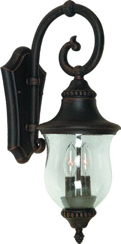 Artcraft Lighting Premiere Small European Style Outdoor Urn Light Black