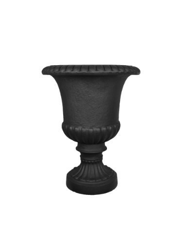 Tusco Products Outdoor Urn 22-Inch Black by Tusco Products