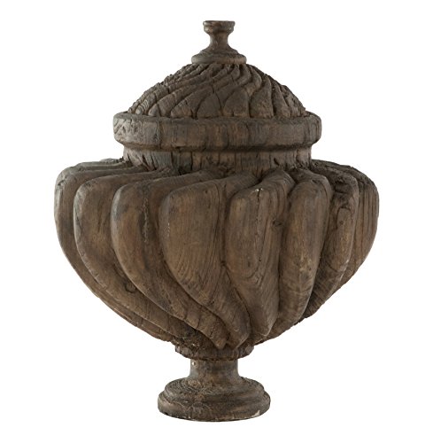 Venezia Antique Oak Finished French Country Outdoor Urn