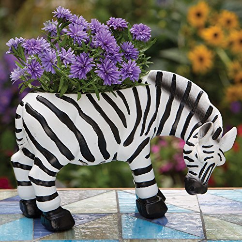 Bits And Pieces - Indoor-outdoor Elephant Planter - Whimsical Wildlife Animal Urn For Plants - Durable Polyresin