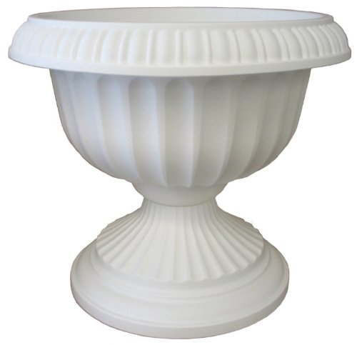 Bloem Grecian Urn Planter 18 White