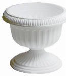 Coastal Planters 18 Wht Grecian Urn Gr1810wh Planter Plastic