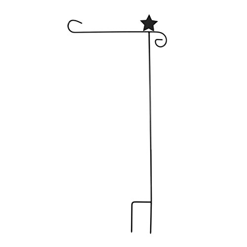 Briarwood Lane Wrought Iron Star Garden Flag Stand 40 H