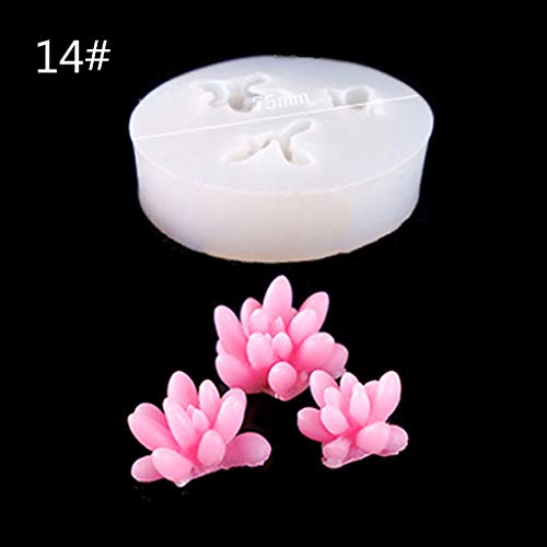 TIAN-K Succulent Plants Silicone Mold Resin Flower Pot Molds Planter Pot Mold Pen Holder Molds