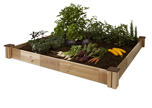 CedarCraft Raised Garden Bed 34 X 34 X 6