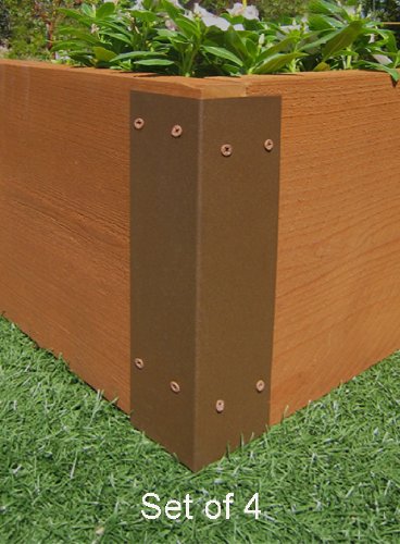 Raised Garden Bed Corner Brackets - For 12H Beds