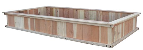 4X8 Garden Box Kit Redwood