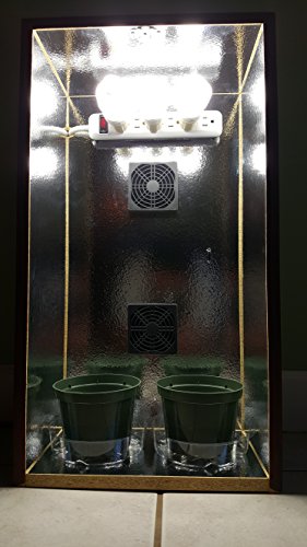 Indoor Garden Box Grow Cabinet Retro Speaker Design