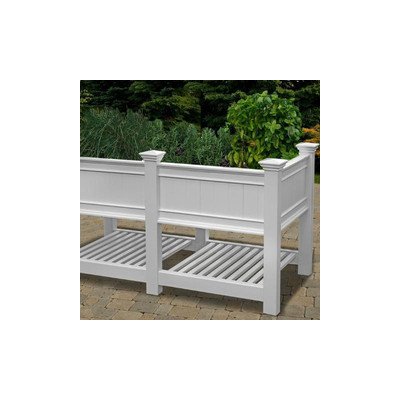 New England Arbors Cambridge Raised Planter Extension Kit