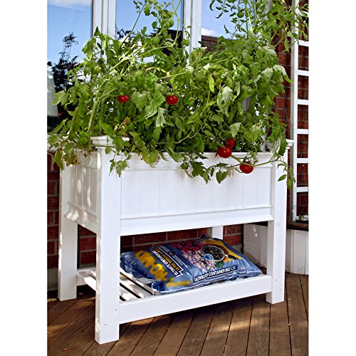 New England Arbors Mansfield Raised Planter Box