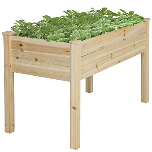 Best Choice Products Raised Vegetable Garden Bed Elevated Planter Kit Grow Gardening Vegetables