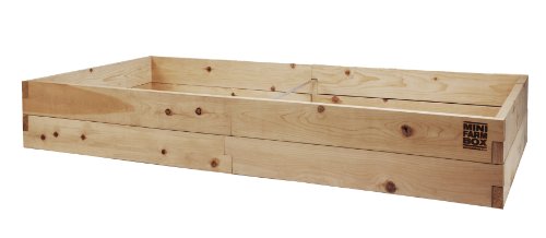 Cedar Raised Bed 4x8x11 Tool-Free assembly 10 minutes or less