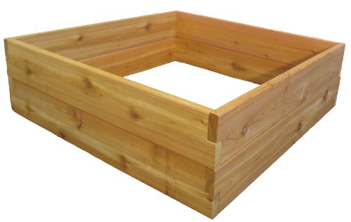 Raised Bed Garden Kit 3'x3'x11" By Infinite Cedar