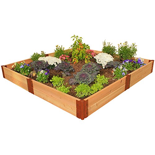 Frame It All Two Inch Series Cedar Raised Garden Bed Kit 8 x 8 x 12