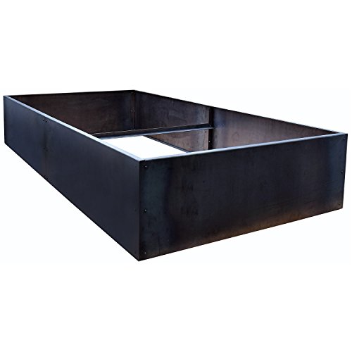 Nice Planter Corten Steel Planter Bed  96 x 48 x 16 High