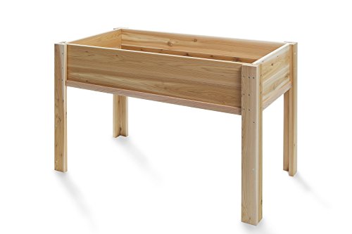 All Things Cedar Raised Garden Box with Legs 4