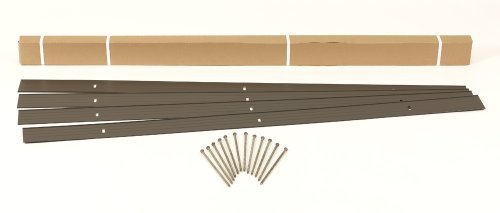 Easyflex 1806bz-24c Aluminum Landscape Edging Project Kit Will Not Rust Like Steel Bronze By Dimex