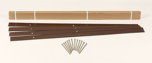 Easyflex 1806br-24c Aluminum Landscape Edging Project Kit Will Not Rust Like Steel Brown