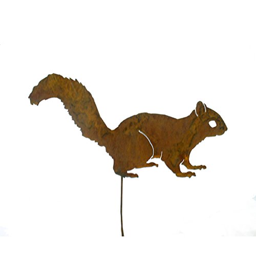 Elegant Garden Design Alert Squirrel Garden Pick Rusty Patina