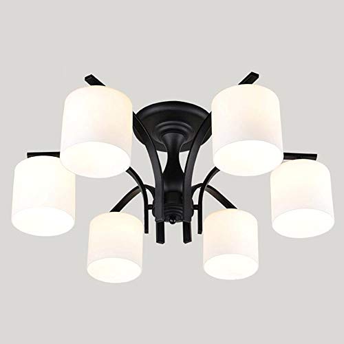 YANG Ceiling Light-American Led Iron Simple Modern Garden Ideas Living Room Bedroom Restaurant Energy Saving75cm