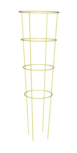 Panacea Products 89756 Heavy Duty Tomato Cage and Plant Support 54 by 16-Inch Yellow